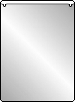 LIGE LOMME - A6 ÅBEN KORT SIDE